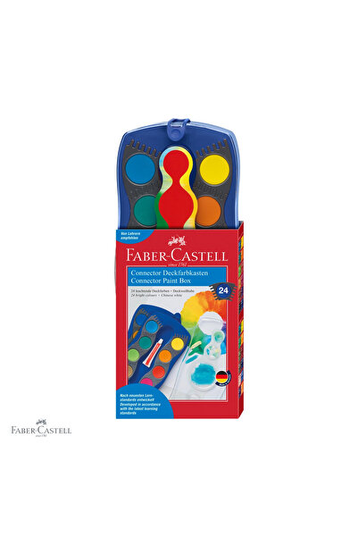 Faber Castell Faber-Castell Connector 24-color watercolor set, fast solubilit...