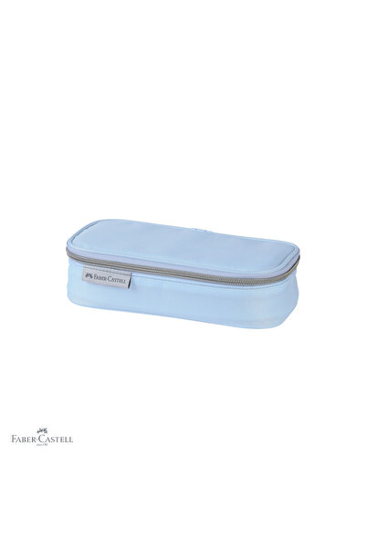 Faber Castell Penar oval neamortizat Faber-Castell Sky Blue 2024, design mode...
