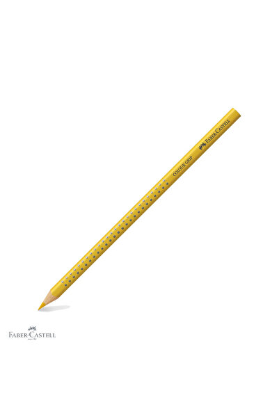 Faber Castell Creion colorat Faber-Castell Grip, galben cadmiu închis, formă ...