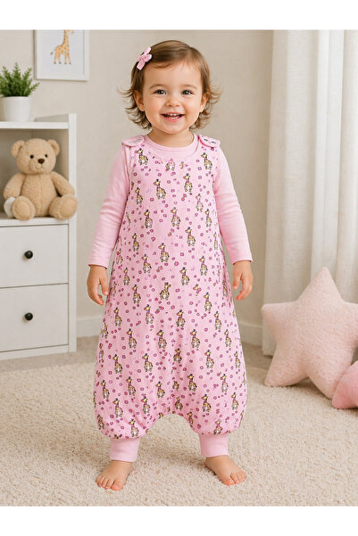 Street Sports Παιδικός Υπνόσακος Καμηλοπάρδαλης με Πόδια, Βαμβακερός, Διπλής ...