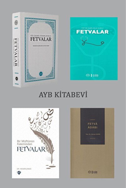 Diyanet İşleri Başkanlığı Din Kurulu Fetvalar-Fetva Adabı-Tıp Ve Sağlıkla İlg...