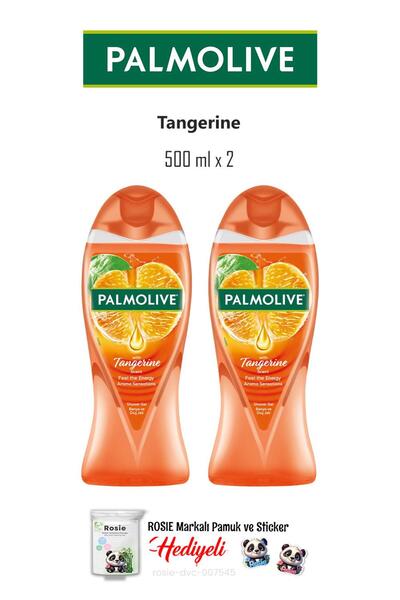 Palmolive Tangerine 2 Pieces Shower Gel 500 ml and Rosie