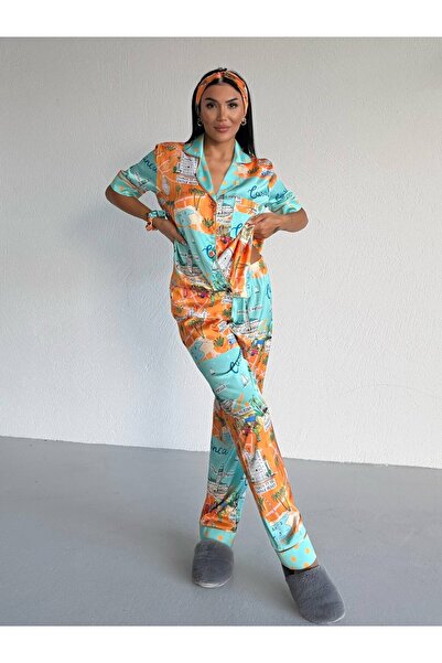 delis Γυναικείο σετ πιτζάμες δύο τεμαχίων, με κουμπιά – 2500375, Casablanca B...