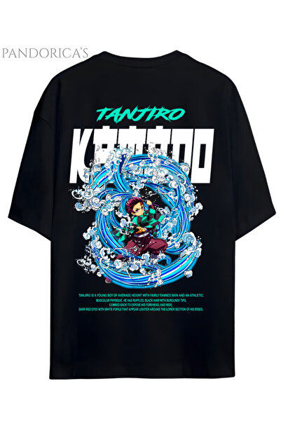 Grafftee Clothing Tricou unisex din bumbac cu text imprimat pe spate, cu desi...