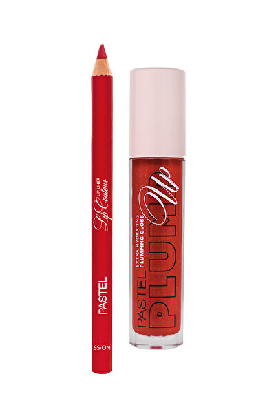 Pastel Plumping Gloss 209 + Lip Contour Lip Liner 55