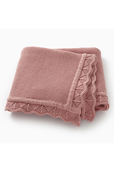 OEM 100% Βαμβακερή Πλεκτή Κουβέρτα Μωρού – Μαλακή, Διαπνέουσα Κουβέρτα Νεογέν...