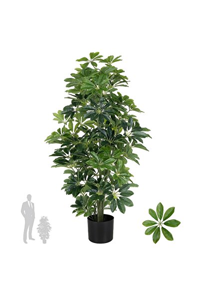 Roberto Rossi Planta artificiala H100cm Schefflera arboricola cu 477 frunze