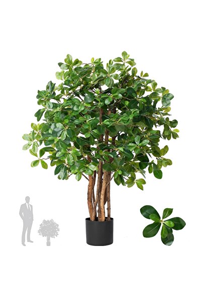 Roberto Rossi Copac artificial H90cm Ficus orient cu 1260 frunze