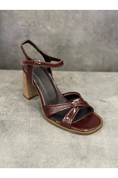 Zeyn ΧΕΙΡΟΠΟΙΗΤΑ ΣΑΝΔΑΛΙΑ ΜΕ ΤΑΚΟΥΝΙ ΑΠΟ ΓΝΗΣΙΟ ΔΕΡΜΑ (ύψος τακουνιού 9 εκ.)