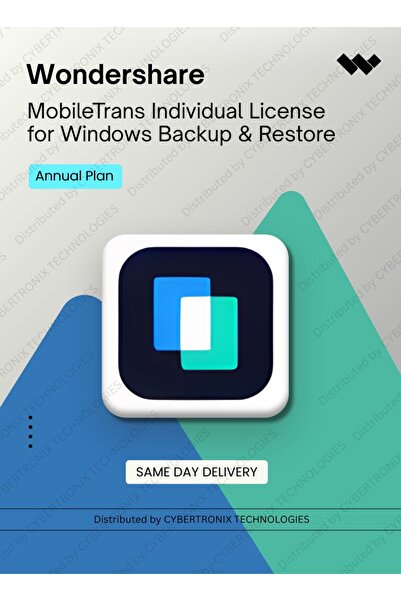 WonderShare اشتراك سنوي لبرنامج MobileTrans Win للنسخ الاحتياطي واستعادة البي...