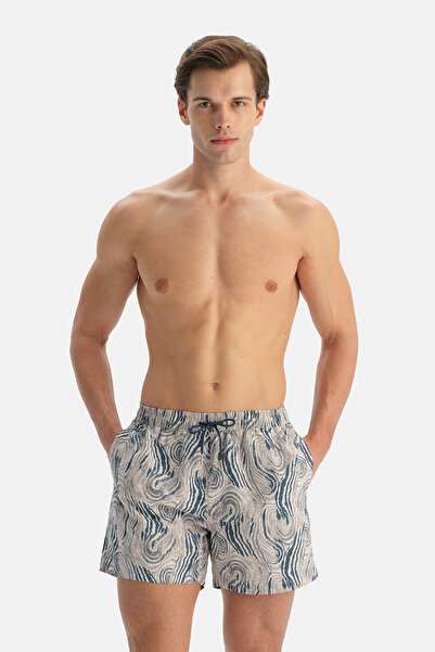 Dagi Πολύχρωμο κοντό μαγιό με σχέδια