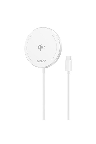 Yesido DS24 Wireless Fast Charger 15W QI2.0 Desktop (White)