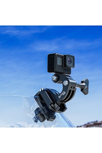 Nukrotech Motosiklet Ön Camı İçin Aksiyon Kamera Montaj Seti