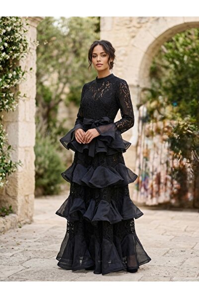 Rabiossa Kadın Calista Uzun Elbise