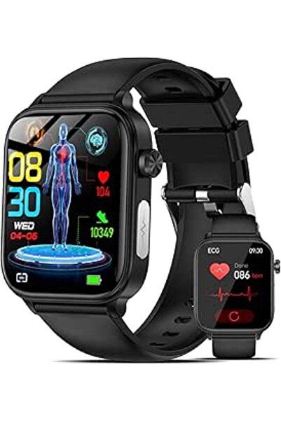 OEM Marsyu Smartwatch cu ECG/HRV/Acid Uric/IMC, ceas de sănătate pentru bărba...