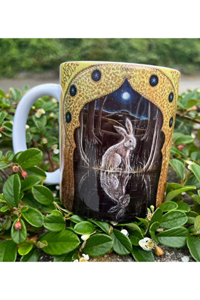 OEM  "Η Λίμνη του Δάσους " Κούπα Καφέ 11oz – Αποκλειστικό Καλλιτεχνικό Σχέδιο