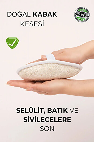 Northern Star %100 Doğal Kabak Kesesi Lif Selülit Ve Batık Karşıtı