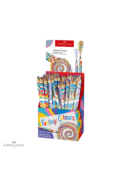 Faber Castell Expunere a 84 de creioane colorate Faber-Castell Standard și Ju...