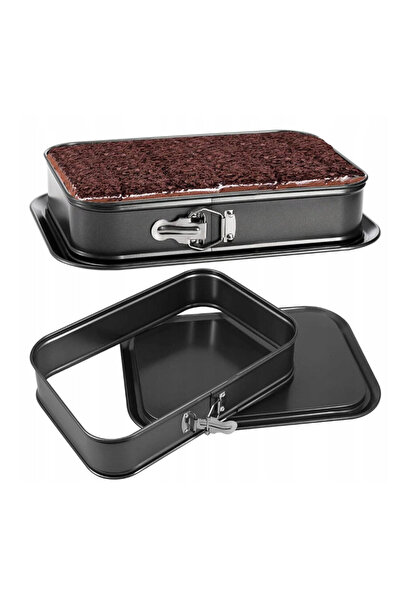 zola Ορθογώνια φόρμα ψησίματος για κέικ και μπισκότα, με αποσπώμενο πάτο, αντ...