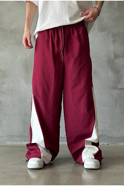 serline Baggy Parachute Fabric Stopper Leg Sweatpants