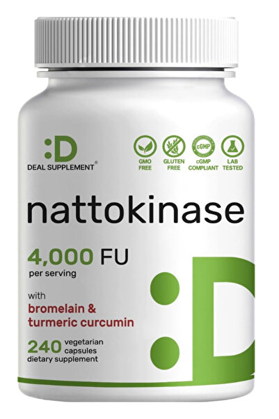 DEAL SUPPLEMENT Supplement 4,000 FU Per Serving, 240 Veggie Capsules – Japane...