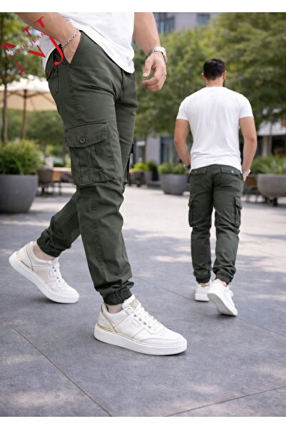 LORDA GİYİM TONI S Ανδρικό παντελόνι Comando με λάστιχο στο τελείωμα, Lycra, ...