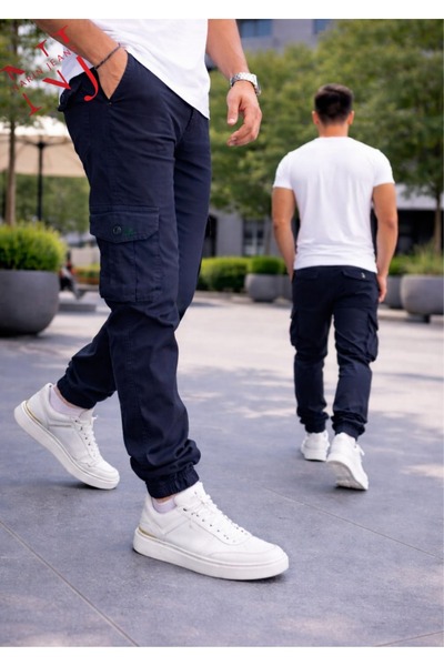 LORDA GİYİM TONI S Ανδρικό παντελόνι Comando με λάστιχο στο τελείωμα, Lycra, ...