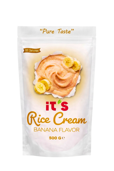 it's Rice Cream Muz Aromalı 500 G Pirinç Kreması