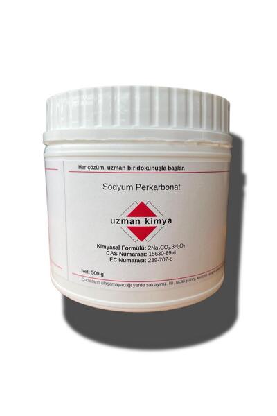 Uzman Kimya Sodyum Perkarbonat – 500 g Kavanoz – Aktif Oksijen Bazlı Leke Çık...