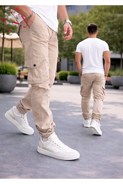 LORDA GİYİM TONI S Ανδρικό παντελόνι Comando με λάστιχο στο τελείωμα, Lycra, ...