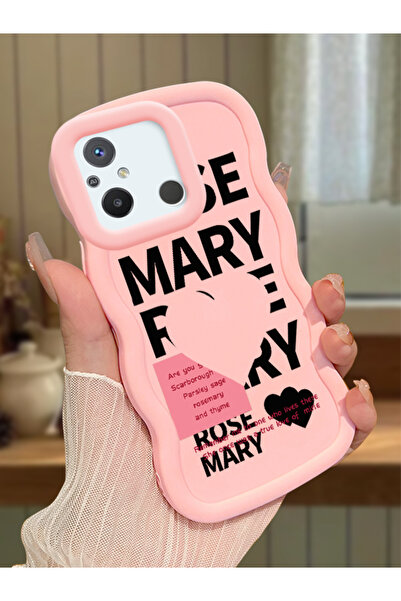 ucuc Redmi 12C Uyumlu Pembe Silikon Kılıf Kamera Korumalı Darbe Emici Tasarım...