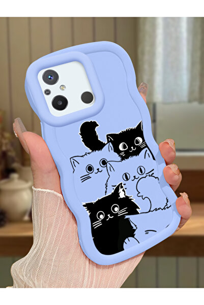 ucuc Redmi 12C Uyumlu Mavi Silikon Kılıf Kamera Korumalı Darbe Emici Tasarım ...