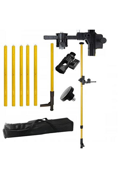 zola Τηλεσκοπικός στύλος για αλφάδι λέιζερ, σπείρωμα 5/8″, ύψος 4.2 μ., 360° ...