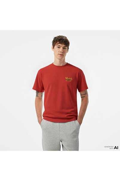 Vans Ανδρικό κόκκινο μπλουζάκι Z Legacy Loose Ss