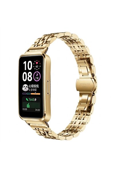 Alstrap Huawei Band 11/11 Pro Uyumlu Paslanmaz Çelik Kordon