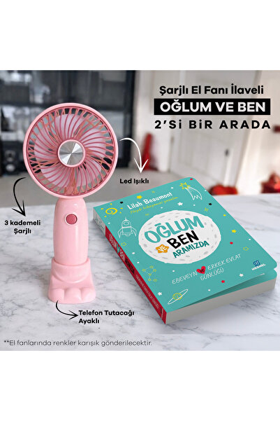 Halk Kitabevi Şarjlı El Fanı İlaveli Oğlum ve Ben Aramızda