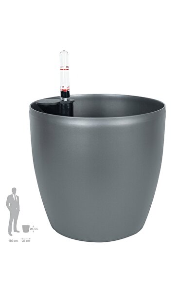 Roberto Rossi Ghiveci inteligent H20xD22 cm Classico cu set complet udare ant...