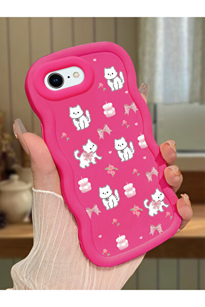 ucuc iPhone 6 Plus/6S Plus Uyumlu fuşya Silikon Kılıf Kamera Korumalı Darbe E...