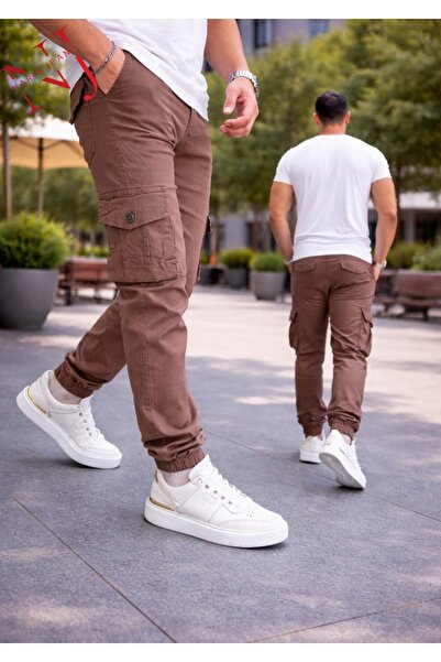 LORDA GİYİM TONI S Ανδρικό παντελόνι Comando με λάστιχο στο τελείωμα, Lycra, ...