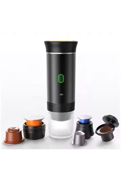 SELECT Φορητή Μηχανή Εσπρέσο 3 σε 1, 20BAR, για Κάψουλες και Αλεσμένο Καφέ, Ε...