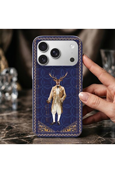 VİTELLİ iPhone 17 Pro Max Uyumlu Deer Louise Telefon Kılıfı