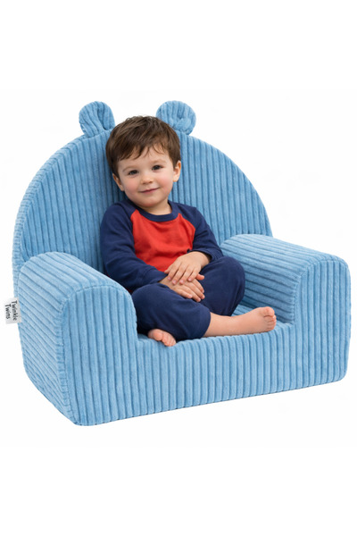 Twinkle Twins Fotoliu pentru copii Twinkle Twins, velur reiat, umplutura din ...