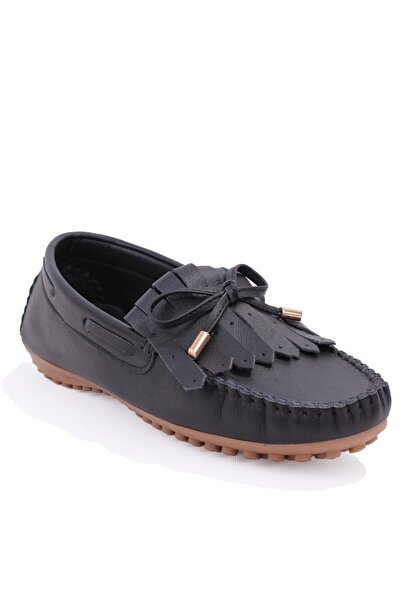 DAGOSTER Dza07-1329102 Black Daily Orthopedic Flat Sole Sports Leather Women'...