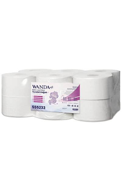 Wanda soft Extra Tuvalet Kağıdı 2,5 KG | 12’li Paket, 2 Katlı