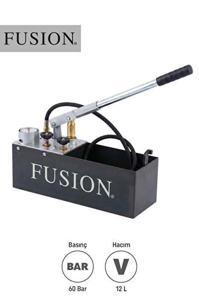 Fusion FSTP60 Test Pompası - Çelik Gövde ve Pirinç Piston