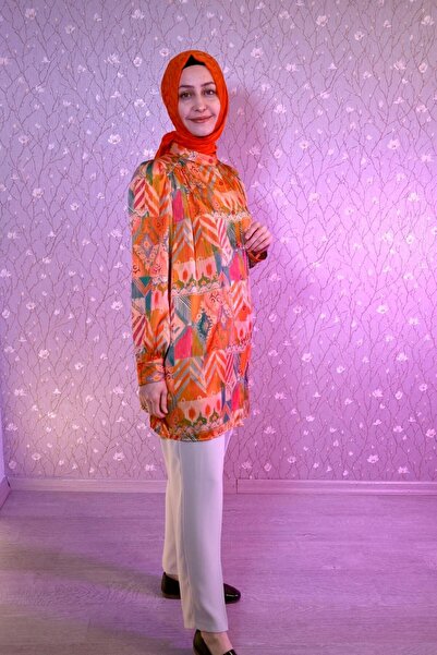 Butik kadın gömlek truncu gömlek