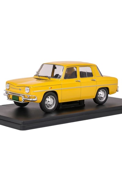 JPT Ρενό 8 1964 Μοντέλο από χυτό μέταλλο 1:24 Εντικόλα Κίτρινο