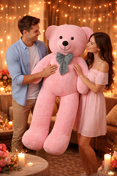 Özgüner Oyuncak 160140 Büyük Boy Peluş Ayıcık – Dev Sevgiliye Hediye Teddy Bear