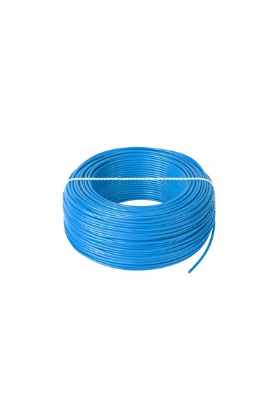 OEM Εύκαμπτο καλώδιο με μόνωση, PVC, Μπλε, 100 μ.