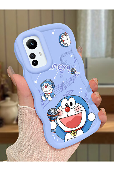 ucuc Redmi Note 12S Uyumlu Mavi Silikon Kılıf Kamera Korumalı Darbe Emici Tas...